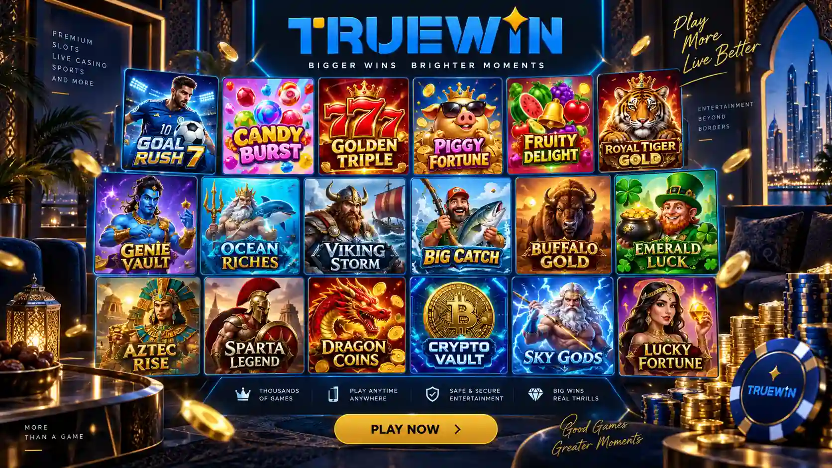Slots and Instant Games
