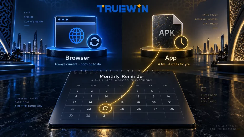 Updates and Version Checks Mobile